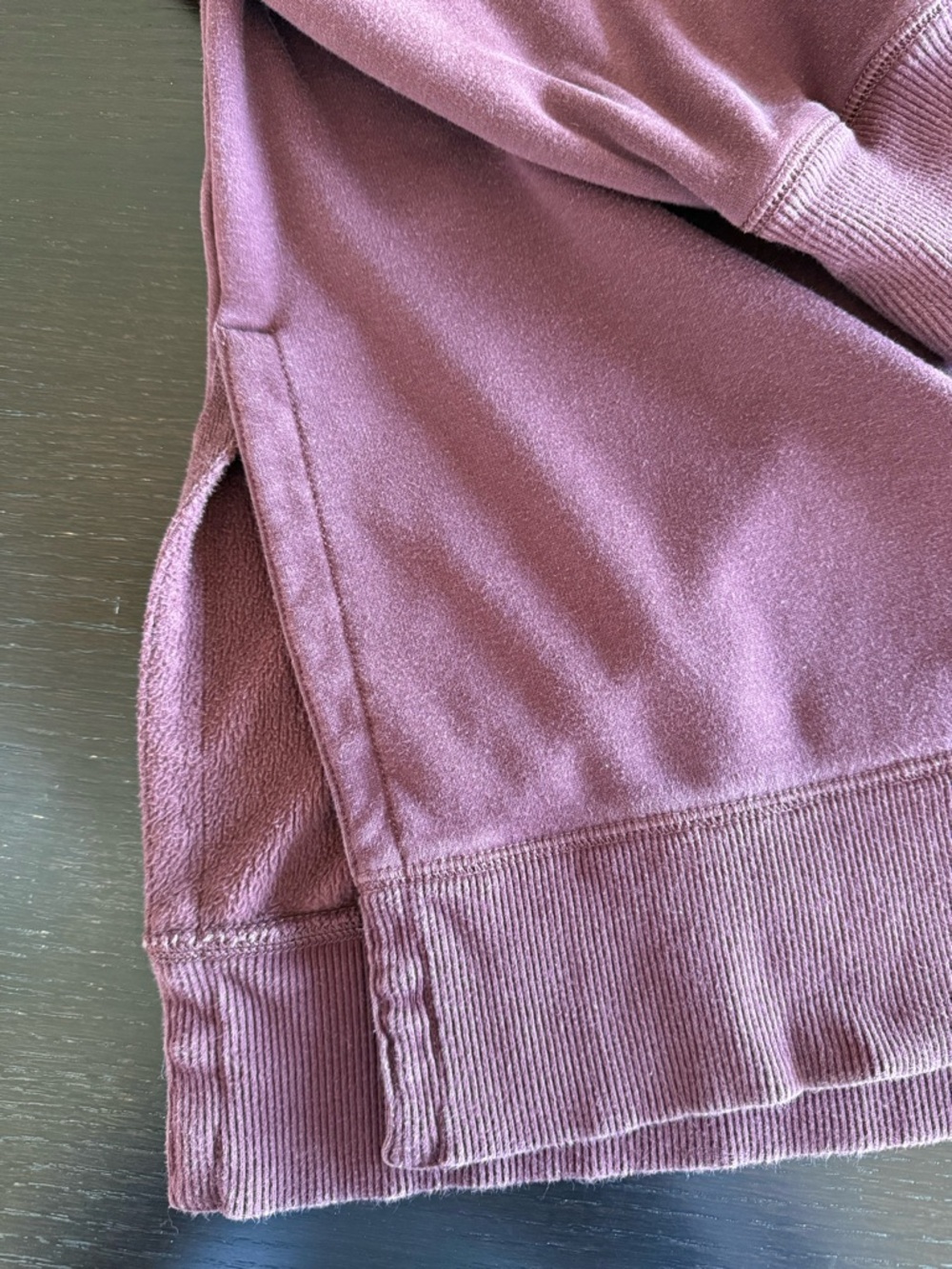 AERIE Maroon Crewneck Sweatshirt - Picture 5 of 6
